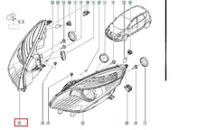Megane Ön Far Komple Şema