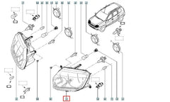 Duster Ön Far Komple Şema