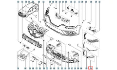 Megane Sis Farı Çerçevesi Şema