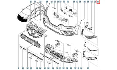 Megane Sis Farı Çerçeve Krom Nikelajı Şema