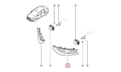 Clio Sis Farı Çerçevesi Şema