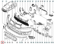 Sandero Sis Farı Kapak Plastiği Şema