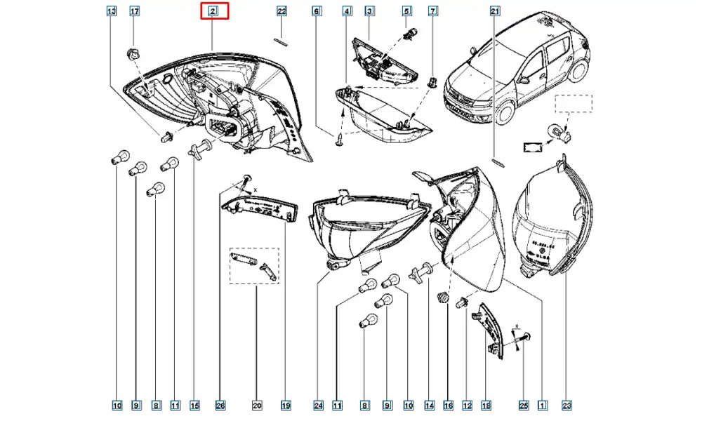 Sandero Stop Lambası Şema Sandero Stop Lambası Şema