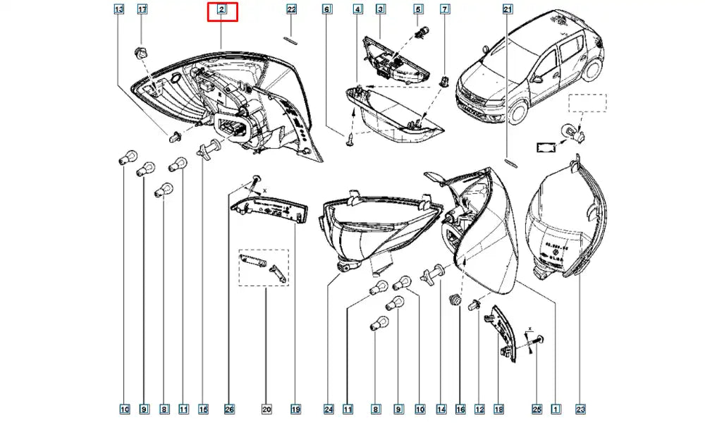 Sandero Stop Lambası Şema Sandero Stop Lambası Şema