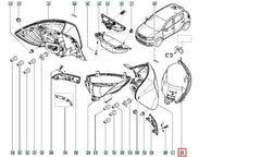Clio Tampon Reflektörü Şema