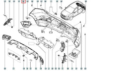 Sandero Sis Farı Çerçevesi Şema