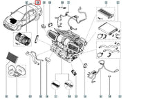 Megane Polen Filtresi Kapağı Şema