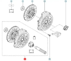 Logan Debriyaj Seti ( Baskı, Balata, Bilya ) Şema