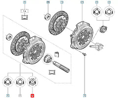 Clio Debriyaj Seti ( Baskı, Balata, Bilya ) Şema