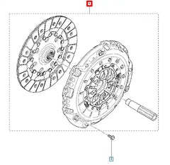 Trafic Debriyaj Seti ( Baskı, Balata ) Şema