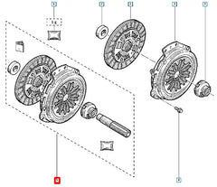 Megane Debriyaj Seti ( Baskı, Balata, Bilya ) Şema