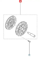 Laguna Debriyaj Seti ( Baskı, Balata ) Şema