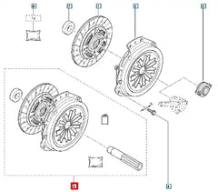 Lodgy Debriyaj Seti ( Baskı, Balata ) Şema