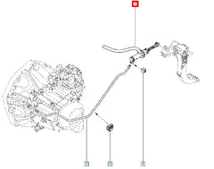 Kangoo Debriyaj Üst Merkezi Şema