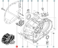 Megane Mekanik Debriyaj Bilyası Şema