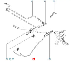 Megane Debriyaj Hidrolik Borusu Şema