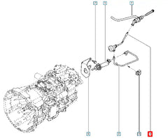 Master Debriyaj Hidrolik Borusu Şema