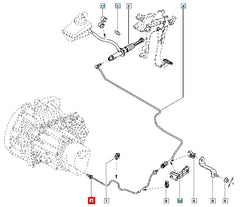 Megane Debriyaj Hidrolik Borusu Şema
