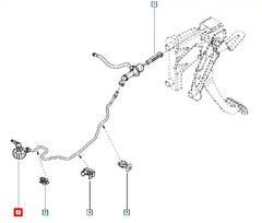 Sandero Debriyaj Hidrolik Borusu Şema