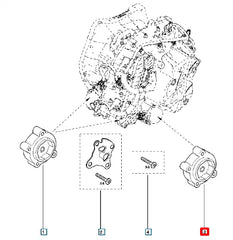 Megane Debriyaj Hidrolik Pompası Şema