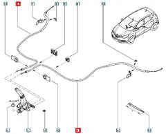Duster El Fren Teli Şema