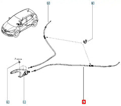 Captur El Fren Teli Şema