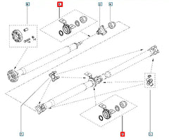 Master Şaft Askı Takozu Şema