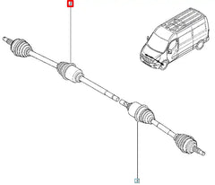 Master Ön Aks Komple Şema