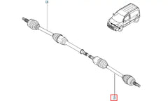 Kangoo Ön Aks Komple Şema