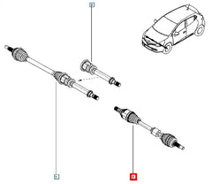 Captur Ön Aks Komple Şema