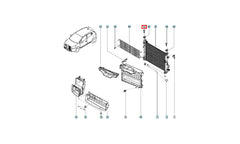 Clio Radyatör Bağlantı Ayağı Şema