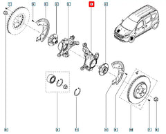Lodgy Aks Taşıyıcı Şema