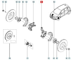 Captur Aks Taşıyıcı Şema