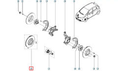 Lodgy Ön Fren Diski Şema