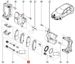 Kadjar Ön Fren Balatası Şema