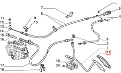 Şahin Gaz Pedal Lastiği Şema