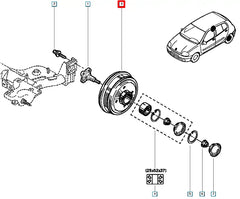 Clio Tekerlek Fren Kampanası Şema