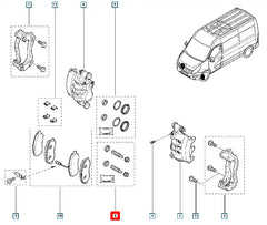 Master Fren Kaliper Pimi Takım Şema