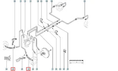 Megane Fren Hortumu Şema