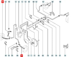 Clio Fren Hortumu Şema