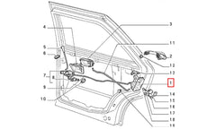 Tipo Kapı Kilidi Şema