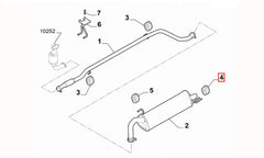 Siena Egzoz Askı Ve Montaj Lastik Takozu Şema