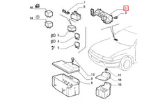 Bravo Sigorta Kutusu Bağlantı Sacı Şema