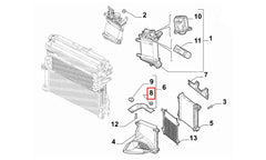 İdea Radyatör Bağlantı Ayağı Şema