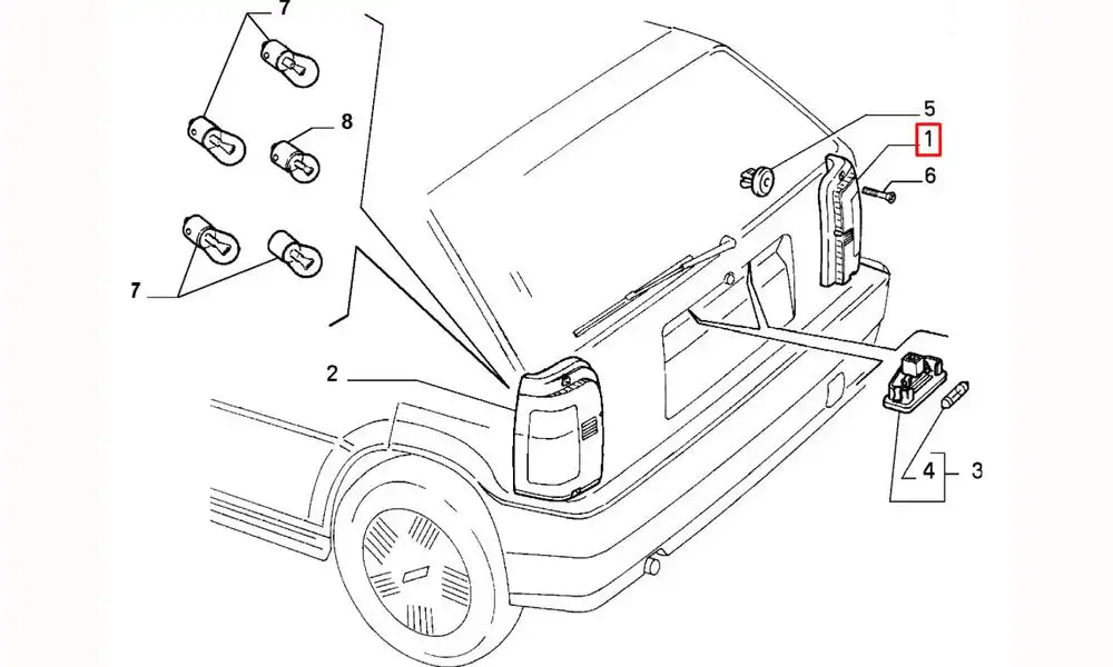 Tipo Stop Lambası Şema Tipo Stop Lambası Şema
