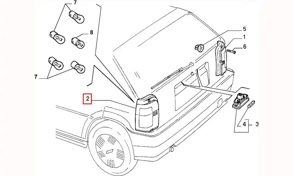 Tipo Stop Lambası Şema Tipo Stop Lambası Şema