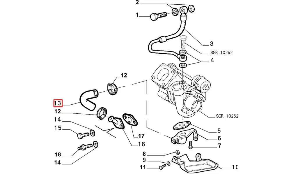 Palio Turbo Hortumu Şema Palio Turbo Hortumu Şema