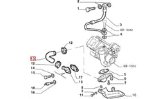 Albea Turbo Hortumu Şema