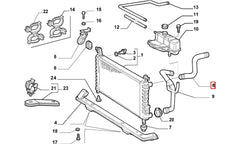Albea Motor Radyatörü Üst Hortumu Şema