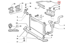 Siena Radyatör Genleşme Depo Hortumu Şema